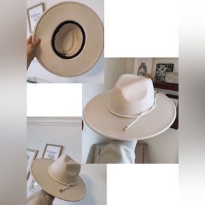 Wide brim hat